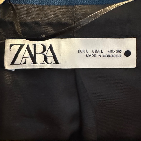 Zara Teal Blazer - Picture 2 of 4